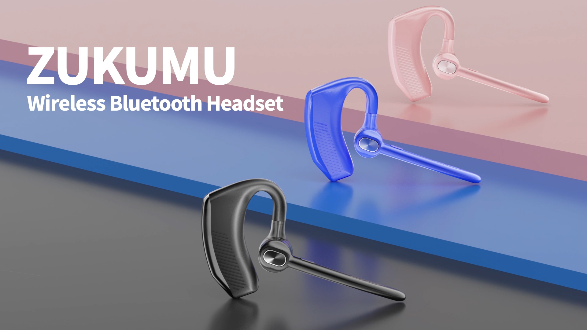 Amazon.com: ZUKUMU Wireless Headset Bluetooth Earpiece with Dual
